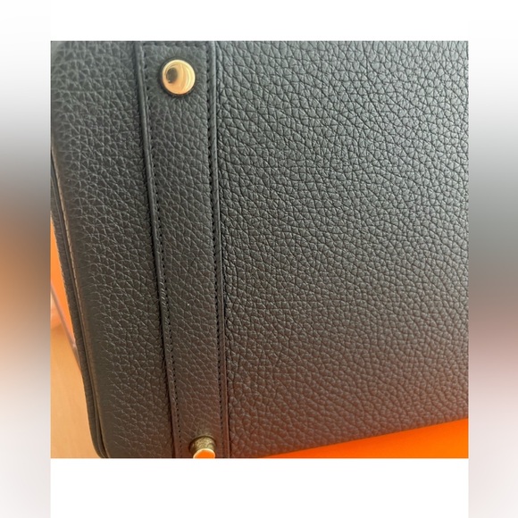 💯 Authentic 😍❤️ BIRKIN 25 LEATHER HANDBAG Hermès 💯❤️ - Picture 8 of 11
